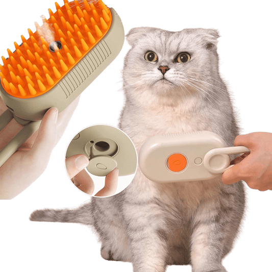 Cepillo con Vapor para Mascotas | Pet Brush
