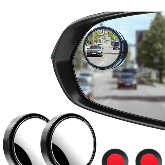 MirrorSafe™ – Espejos 360° Antipunto Ciego HD