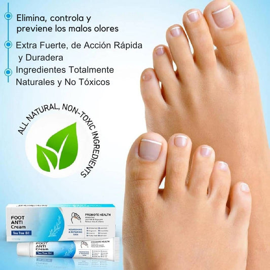 FUNGIDERM Crema reparadora-Crema Antifúngica con Tea Tree Oil para reparar y proteger la piel