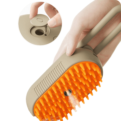 Cepillo con Vapor para Mascotas | Pet Brush