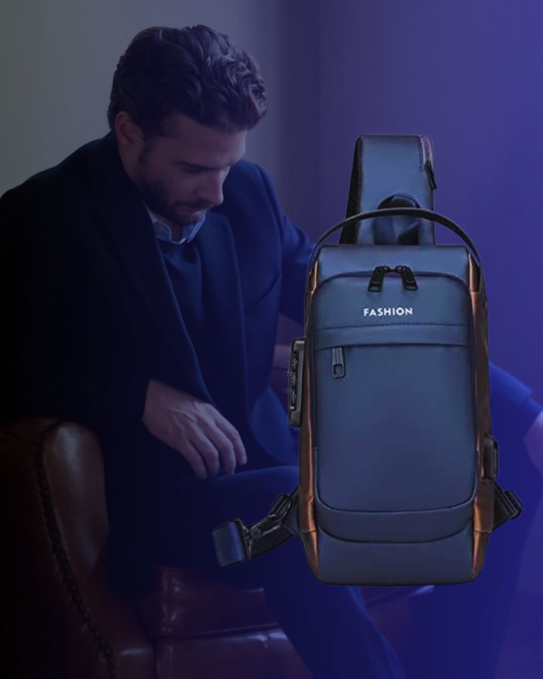 Impermeable, Seguro y con Estilo – El Bolso que Todo Hombre Necesita