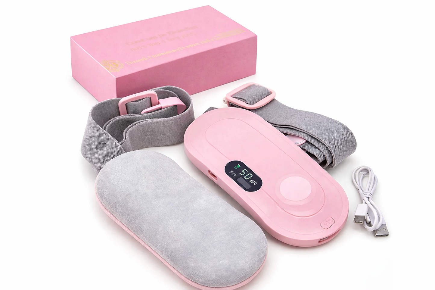 Anticólicos y Masajeador Menstrual FEMAX- ✨Alivio discreto, para cualquier lugar🌸✨