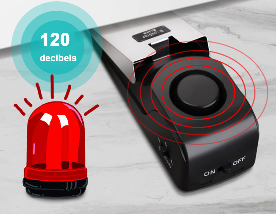 ALARMA DE PUERTA INALÁMBRICO-🚨 PROTEGE TU HOGAR EN SEGUNDOS